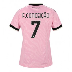 Juventus Francisco Conceicao #7 Replika Bortatröja Damer 2026-27 Kortärmad